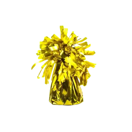 Gold balloon weight