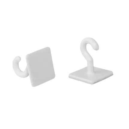 Self-adhesive holder with hook