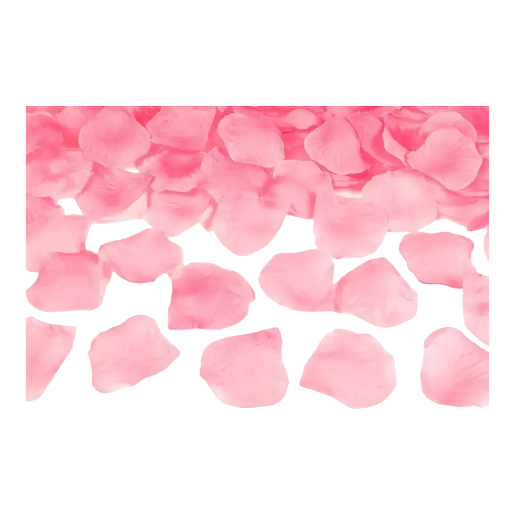 100 light pink rose petals