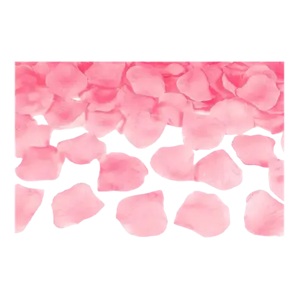 100 light pink rose petals