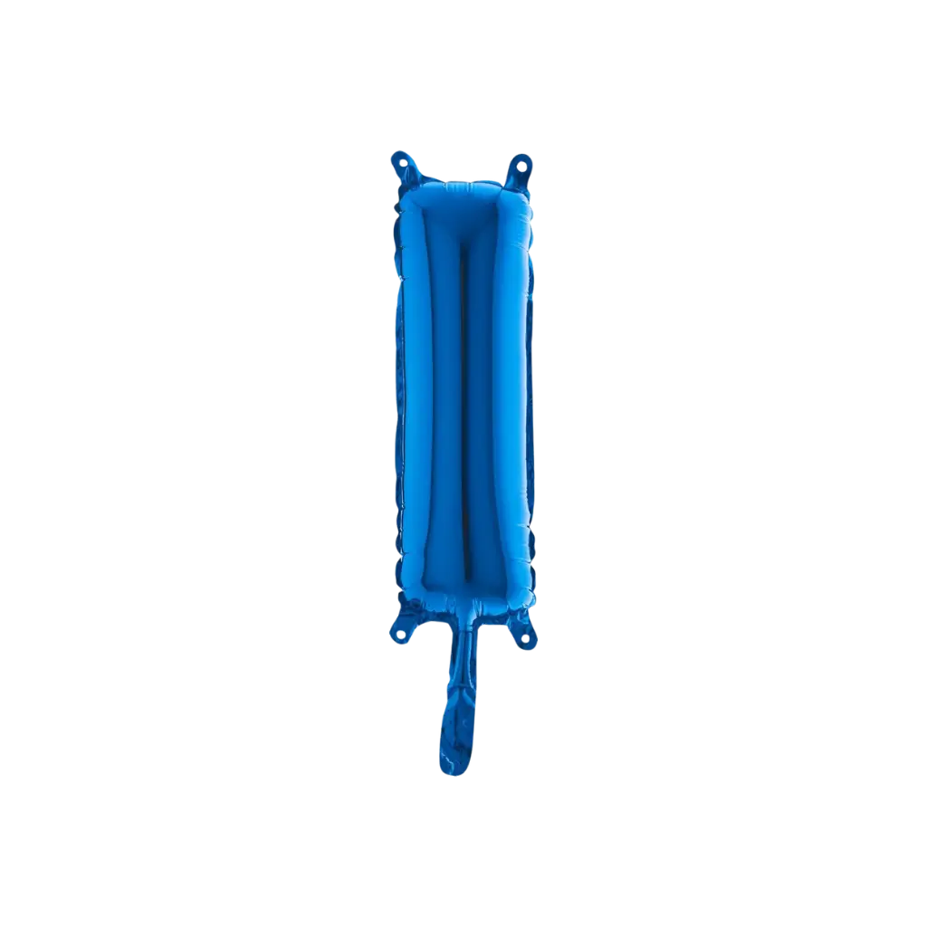 Balloon Letter I Blue - 35cm