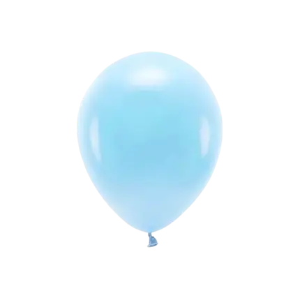 Pack of 100 Light Blue Biodegradable Balloons