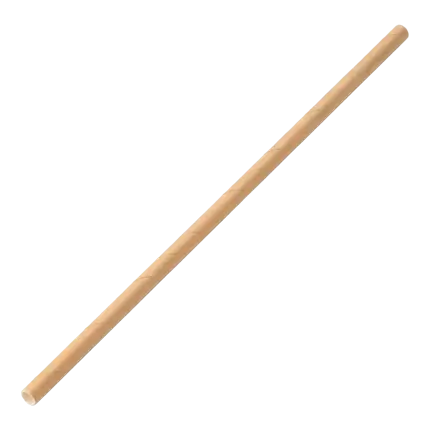 Kraft paper straw 20cm /ø6mm (250 pcs)