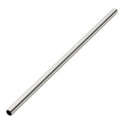 Stainless steel straw 14cm /ø6mm (12pcs)