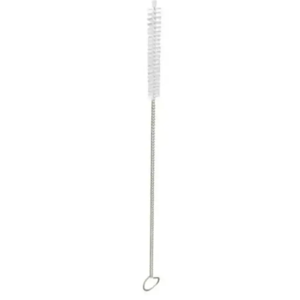 Reusable stainless steel straw Gold 14cm /ø6mm (12pcs)