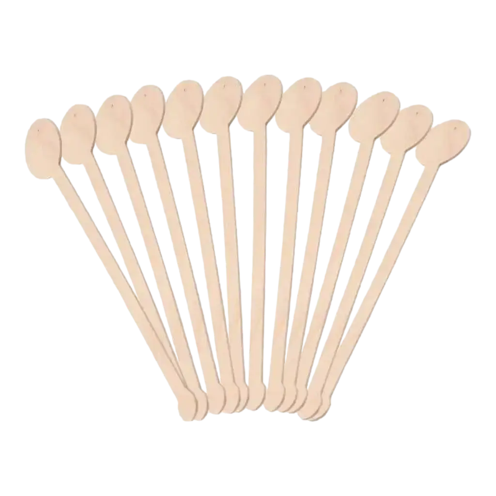 Wooden cocktail stirrer 15cm (250pcs)