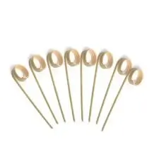 Bamboo Woodpecker loop shape 9cm (100pcs)