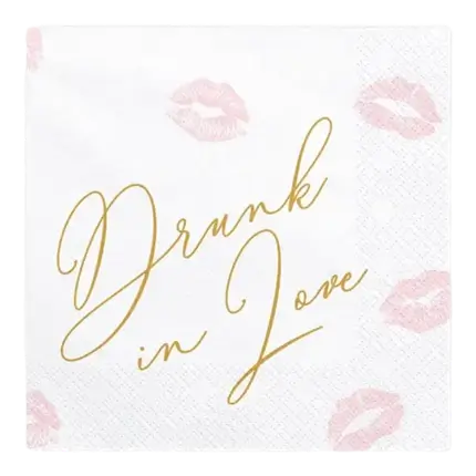 Drunk in Love paper napkins (Set of 20)
