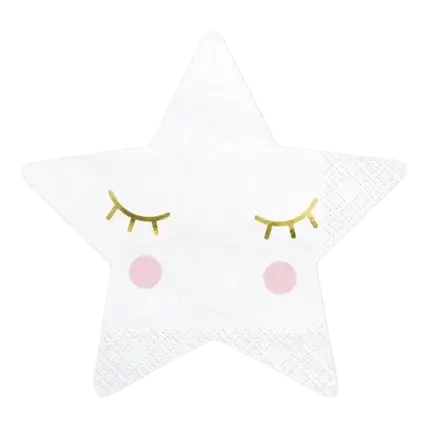 Star-shaped paper towel (Set of 20)