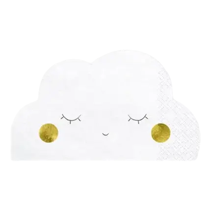 Cloud-shaped paper towel (Set of 20)