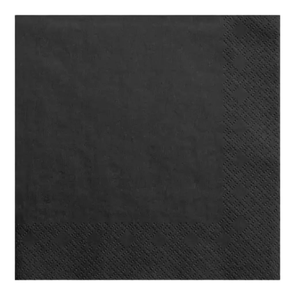 Black paper towel (Set of 20)