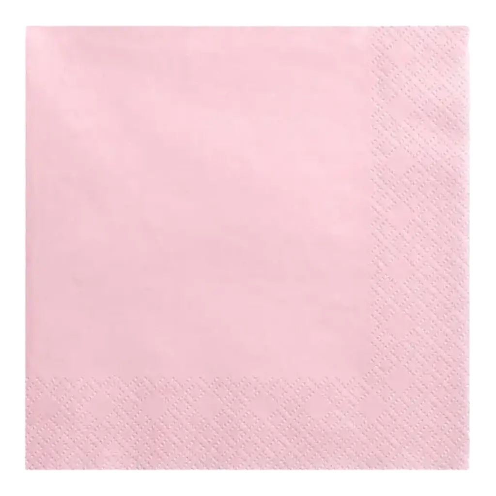 Light pink paper towel (Set of 20)