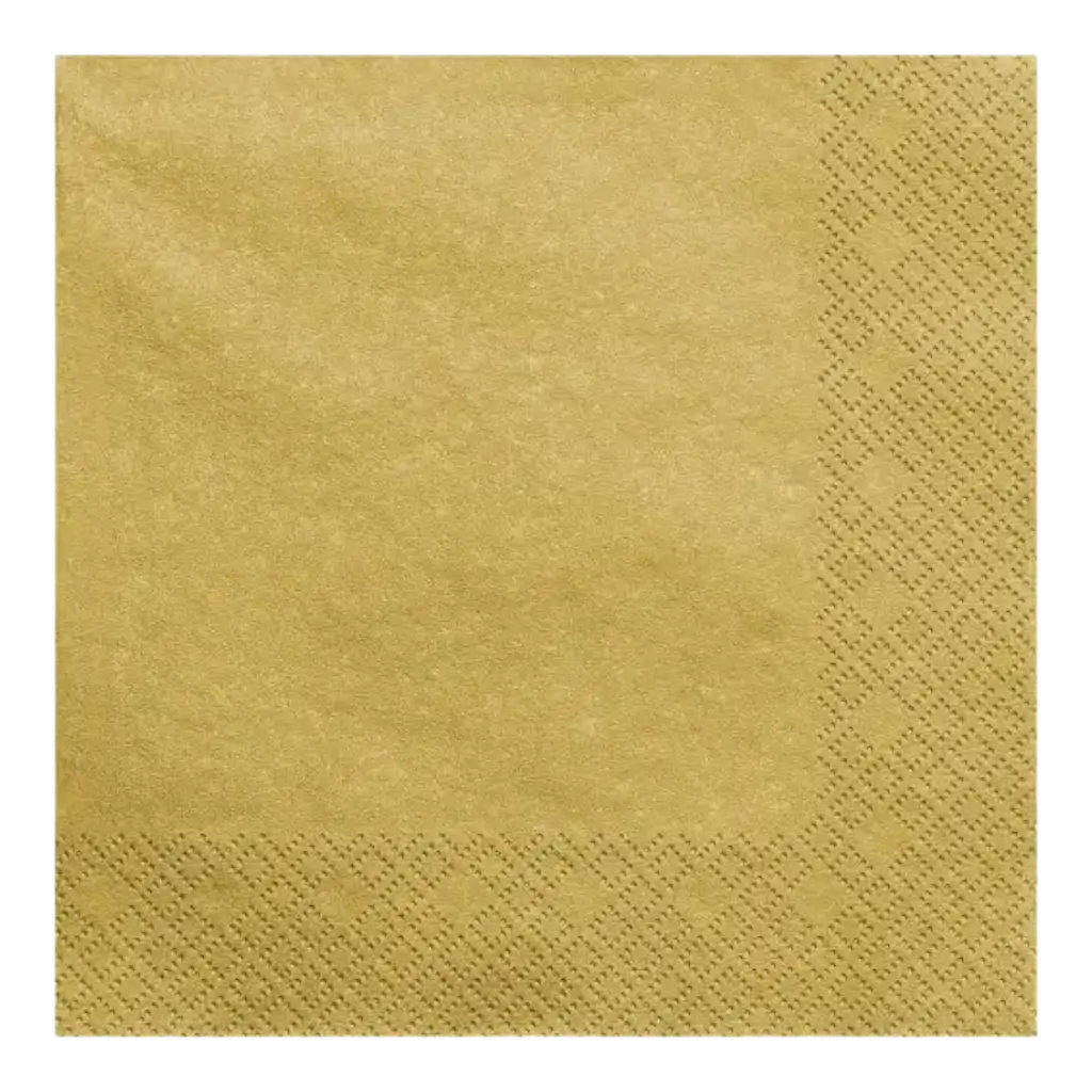 Gold/Gold paper towel (Set of 20)