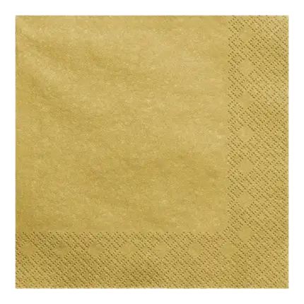 Gold/Gold paper towel (Set of 20)