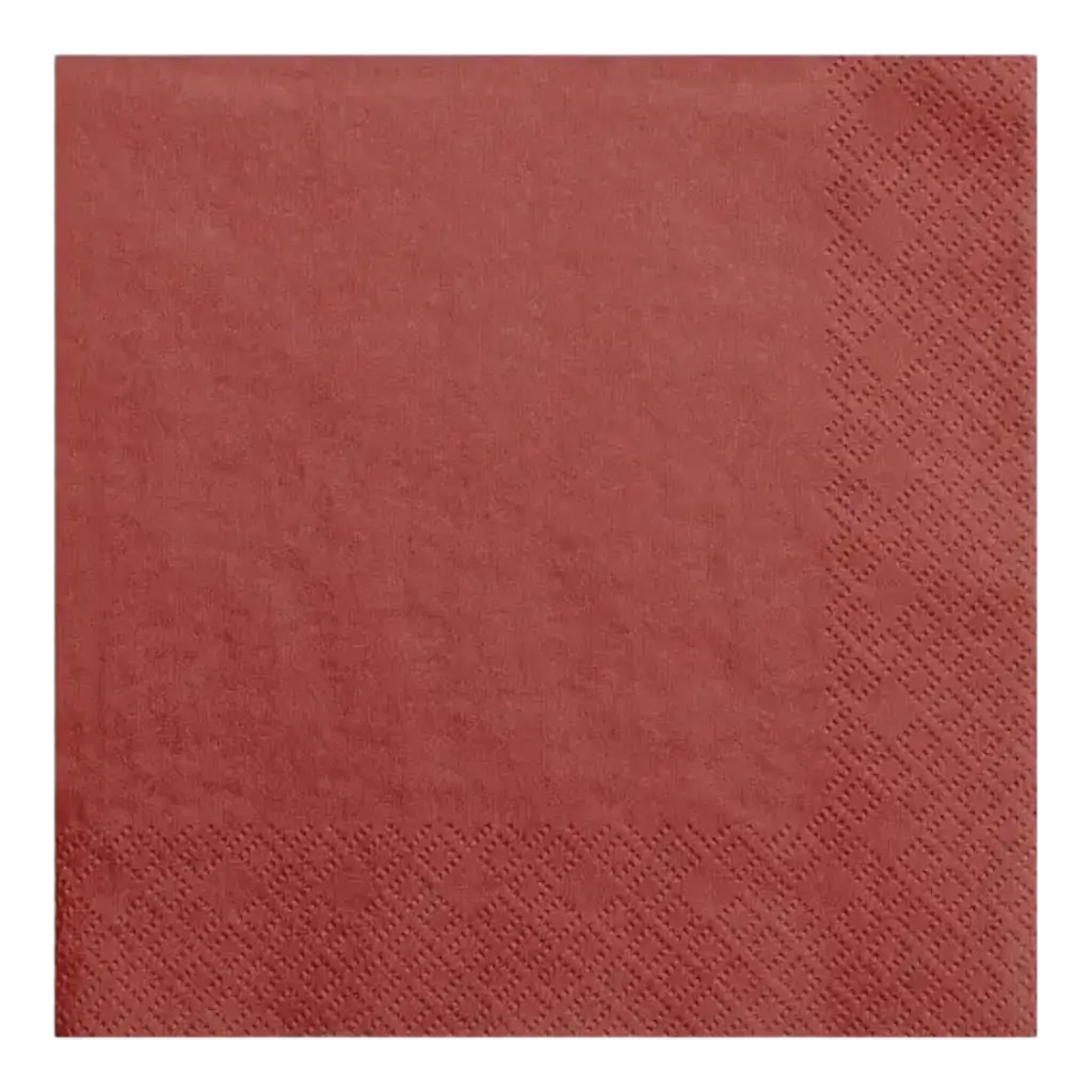 Red paper towel (Set of 20)