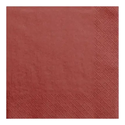 Red paper towel (Set of 20)