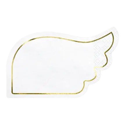 Wing-shaped paper napkin (Set of 20)