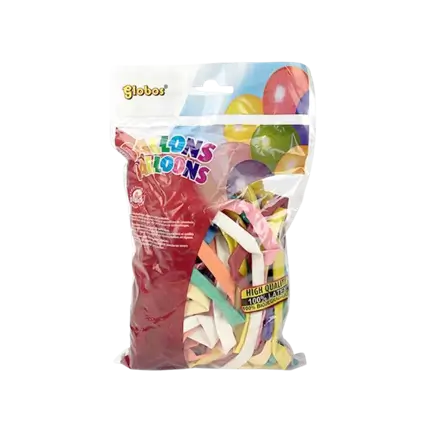 Set of 50 modelling balloons Size 150cm