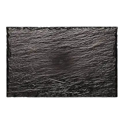 Rectangular plate imitation slate 22x14cm x10p.