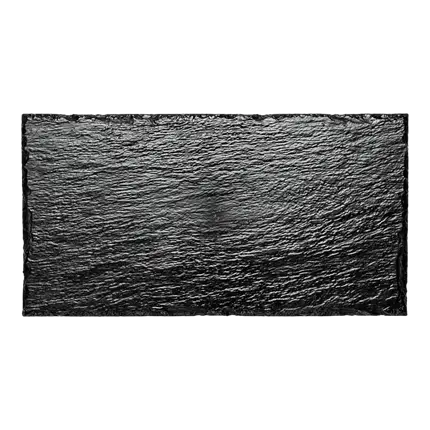 Rectangular plate imitation slate 30x15,8cm x10p.