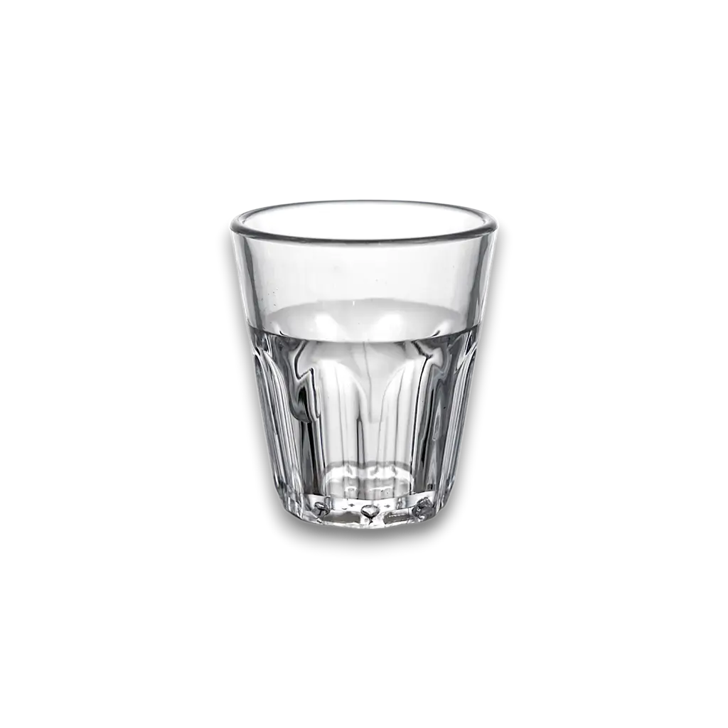 Unbreakable Glass Shooter Clear 3cl