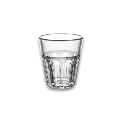 Unbreakable Glass Shooter Clear 3cl
