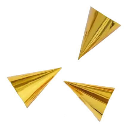 Party Hat Gold (Set of 6)