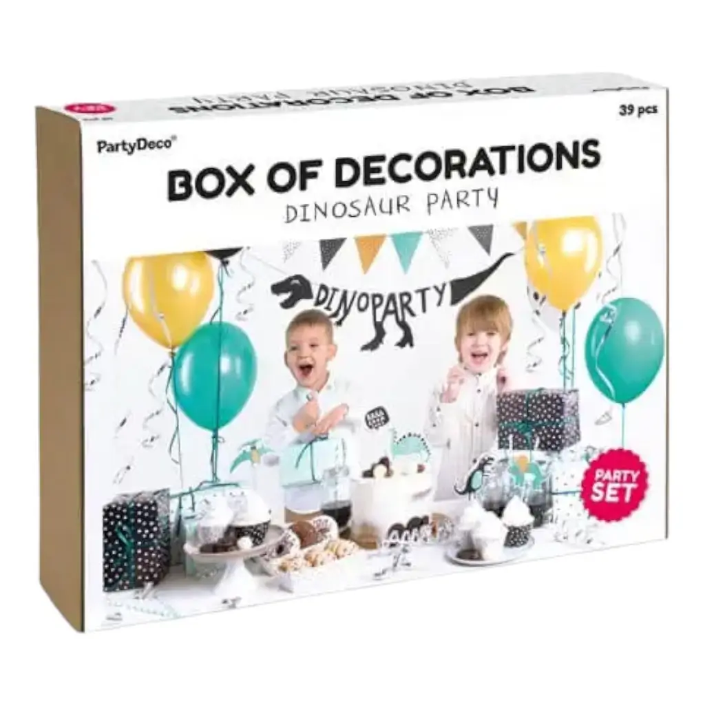 Dinosaur theme birthday decoration kit