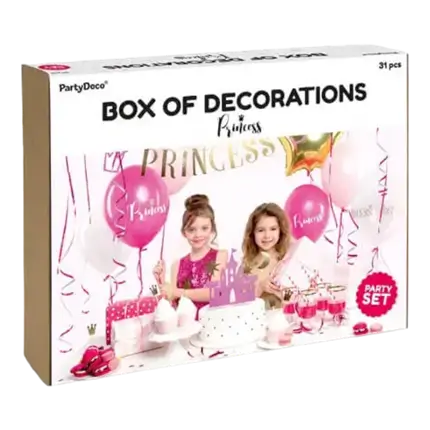 Princess theme birthday decoration kit
