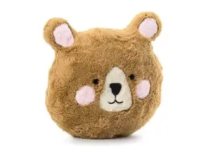 Brown Bear Head Plush