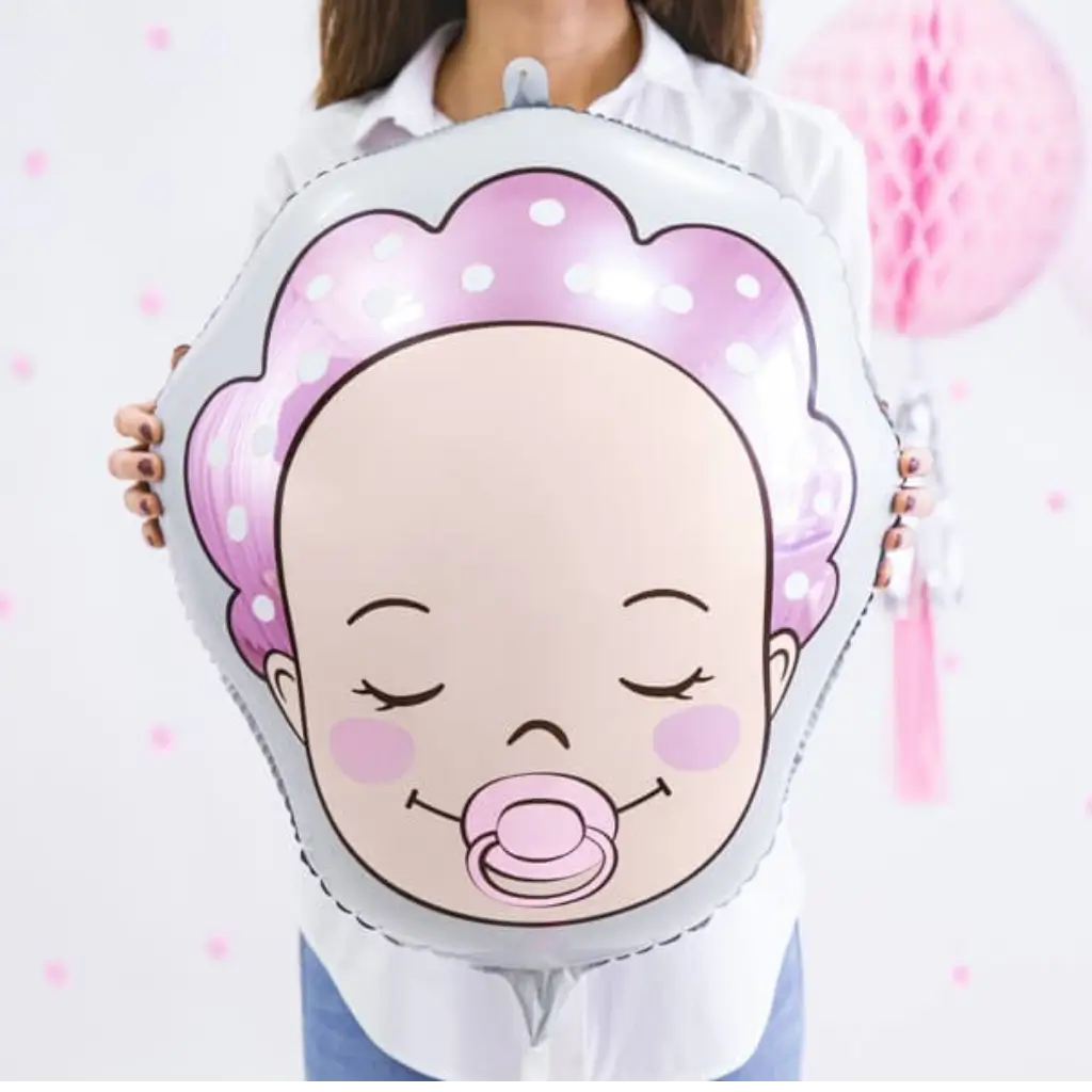 Baby Girl Balloon Pink 40x45cm