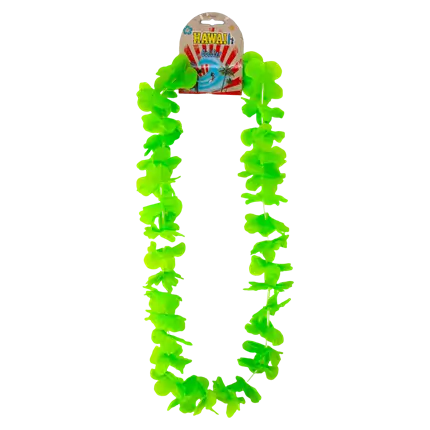 Hawaiian Flower Necklace Green