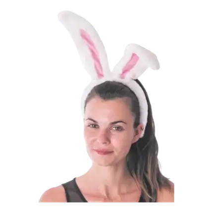 Plush Rabbit Ear Clamp