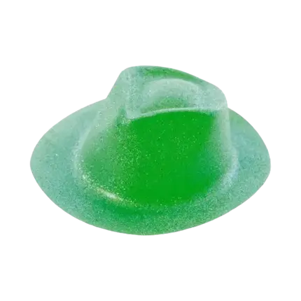 Hat BORSALINO Paillette Green