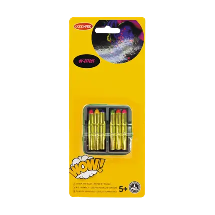 Box of 6 Fluorescent Bold Pencils