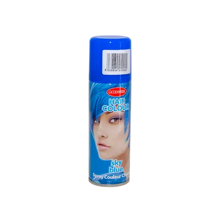 Blue Hair Colour Spray