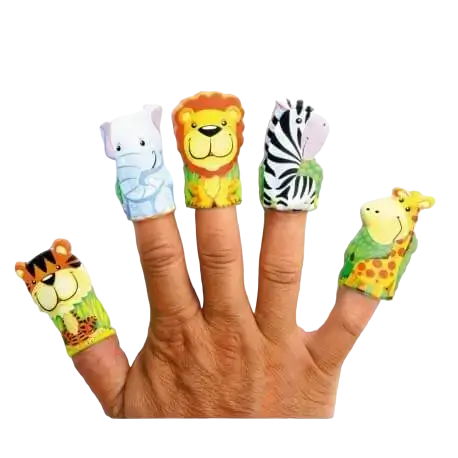 Animal finger puppet Zoo