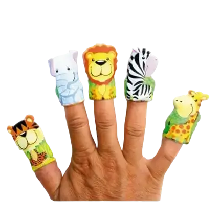 Animal finger puppet Zoo