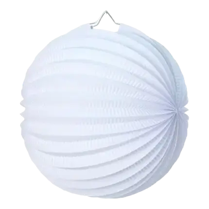 Round white paper ball lantern 30cm