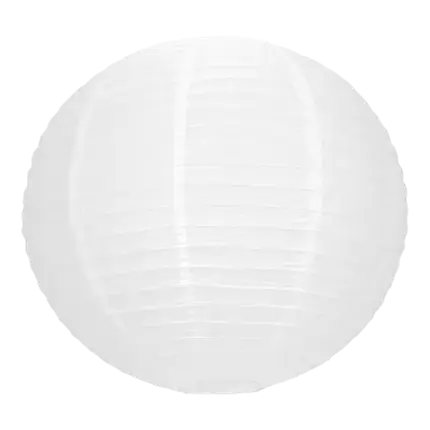 White Japanese lantern 35cm