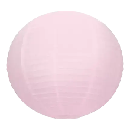 Japanese lantern light pink 35cm