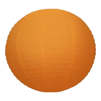 Japanese orange lantern 35cm