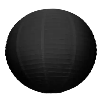 Japanese lantern black 35cm