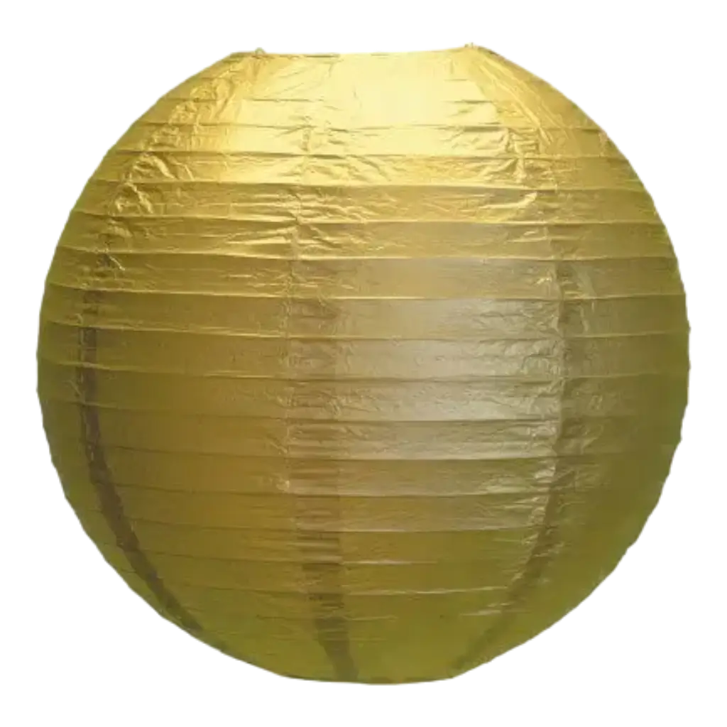 Japanese Lantern Gold 35cm