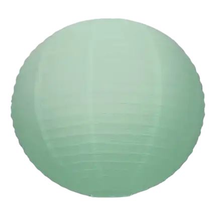 Japanese lantern celadon green 35cm