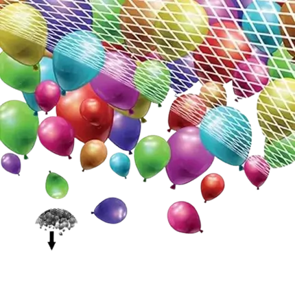 Balloon release net (500 balloons)