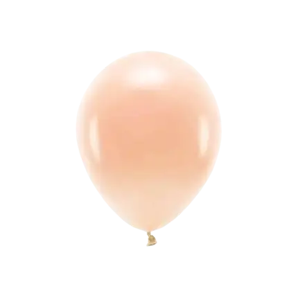 Pack of 100 Pastel Biodegradable Balloons Peach