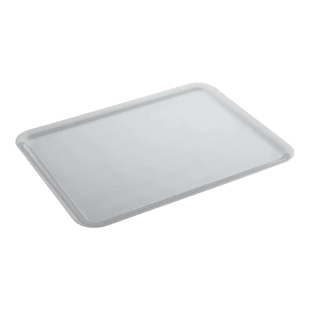 White rectangular plastic tray 50x37cm