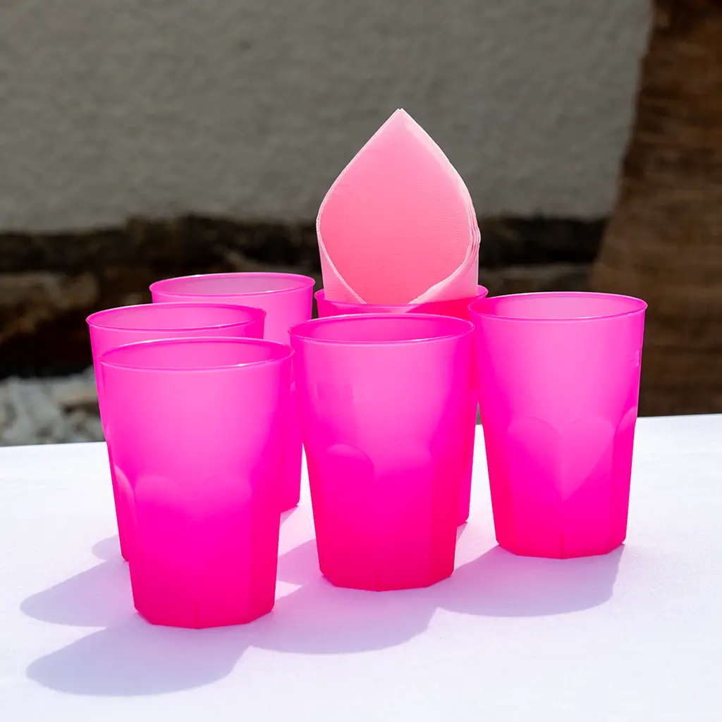 Cocktail glass pink fuchsia 35cl (Set of 20)