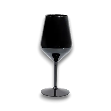 WINE COCKTAIL wine glass black 47cl (Tritan)